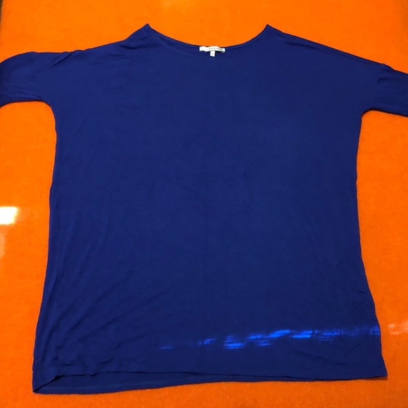 *3for$30* Emma’s Closet blue blouse made in USA - Picture 1 of 5